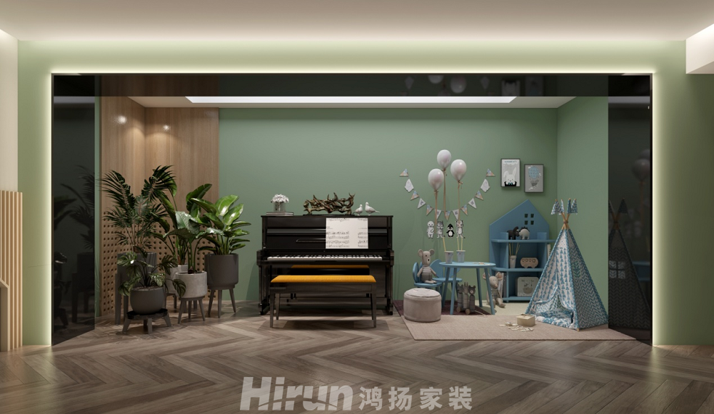 湘江壹號(hào)220㎡雅致現(xiàn)代大平層 裝修案例效果圖-圖片 3