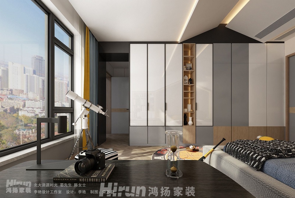 北大資源時光450㎡復合寫意別墅 裝修案例效果圖-5132394225946018