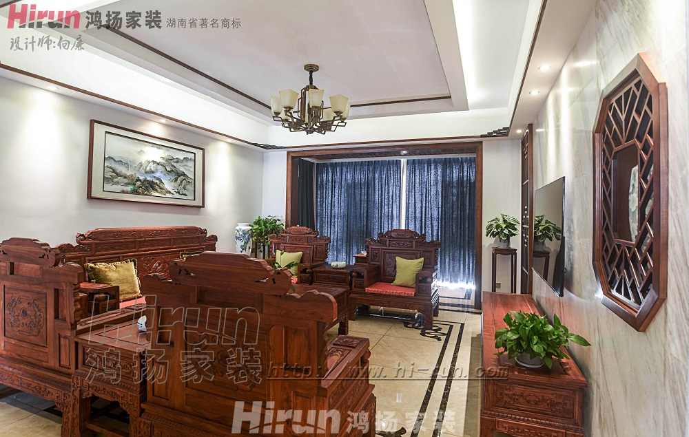 金色港灣160㎡復合寫意四居室 裝修案例效果圖-DSC_8002副本副本