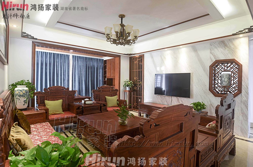 金色港灣160㎡復合寫意四居室 裝修案例效果圖-DSC_7992副本