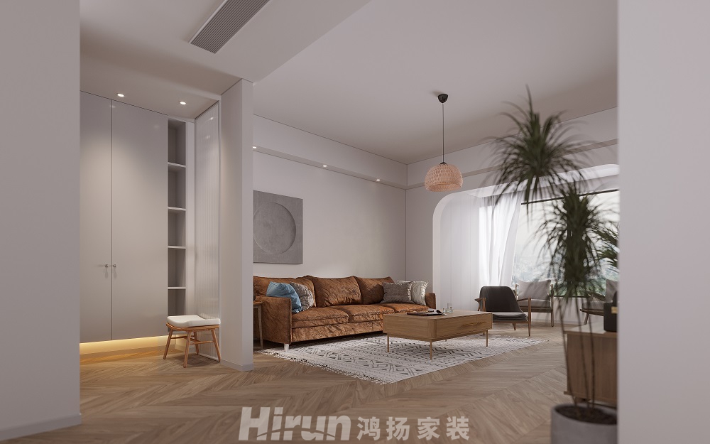 翠湖小區145㎡北歐之光四居室 裝修案例效果圖-04