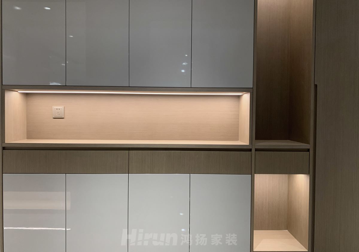 湘江壹號220㎡雅致現代三居室 裝修案例實景圖-(W95ITD7ABEP7K7U`L78`4A