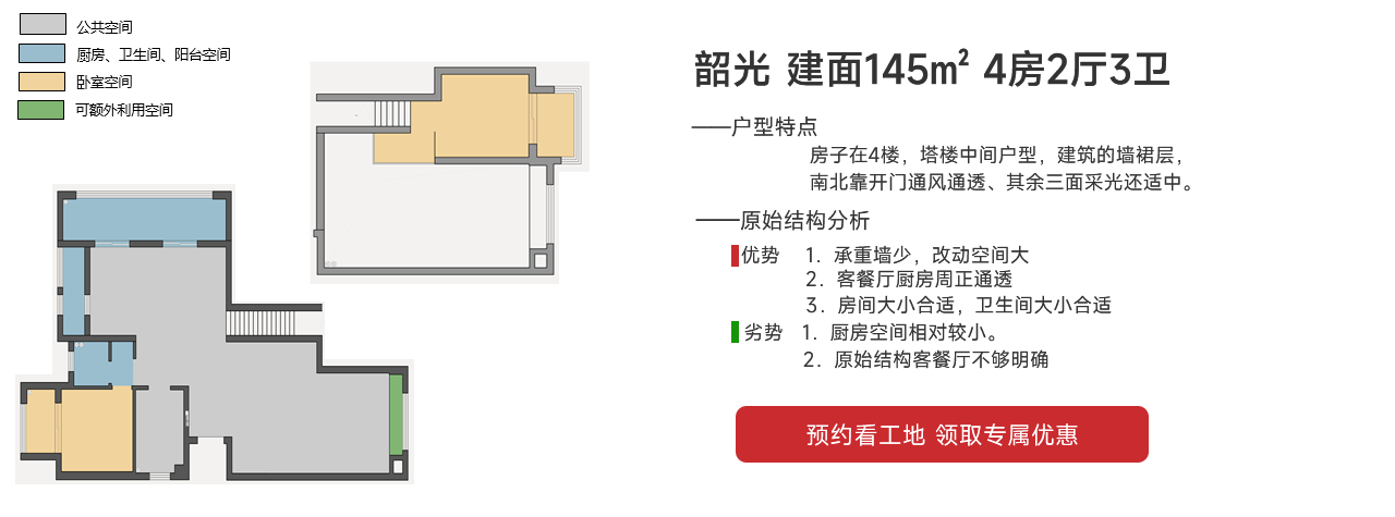 中交建發(fā)?松雅院韶光 建面145㎡ 
