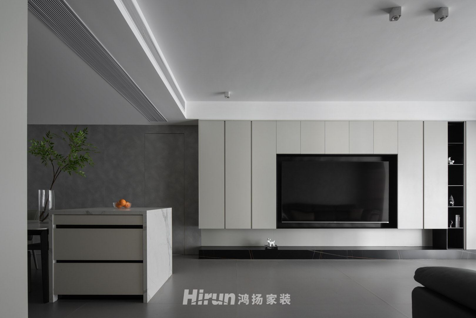 高峰璟麟府180㎡雅致現代大平層 裝修案例實景圖-13