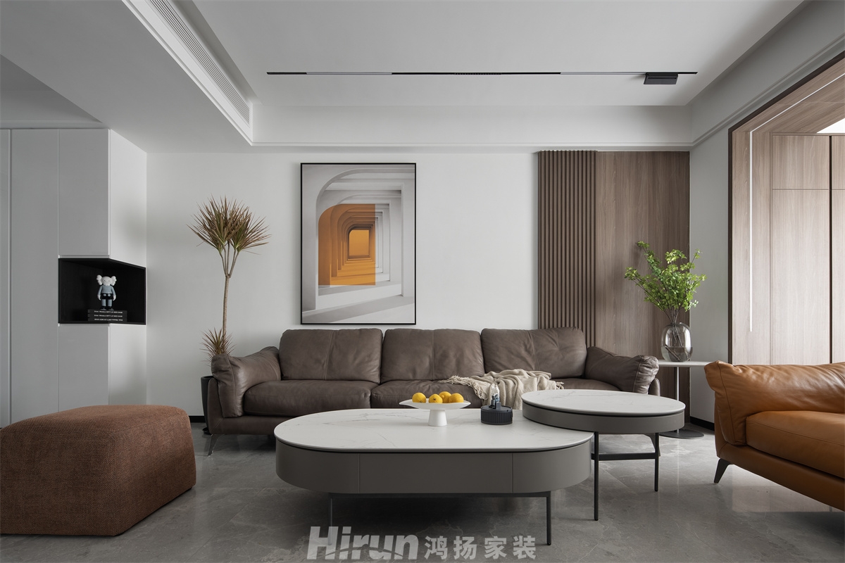 陽(yáng)光城悅瀾府160㎡雅致現(xiàn)代復(fù)式 裝修案例實(shí)景圖-9