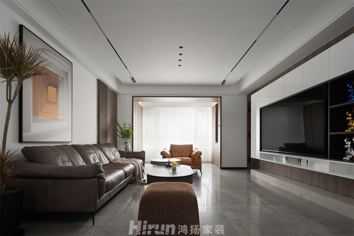 陽(yáng)光城悅瀾府160㎡雅致現(xiàn)代復(fù)式 裝修案例實(shí)景圖-10