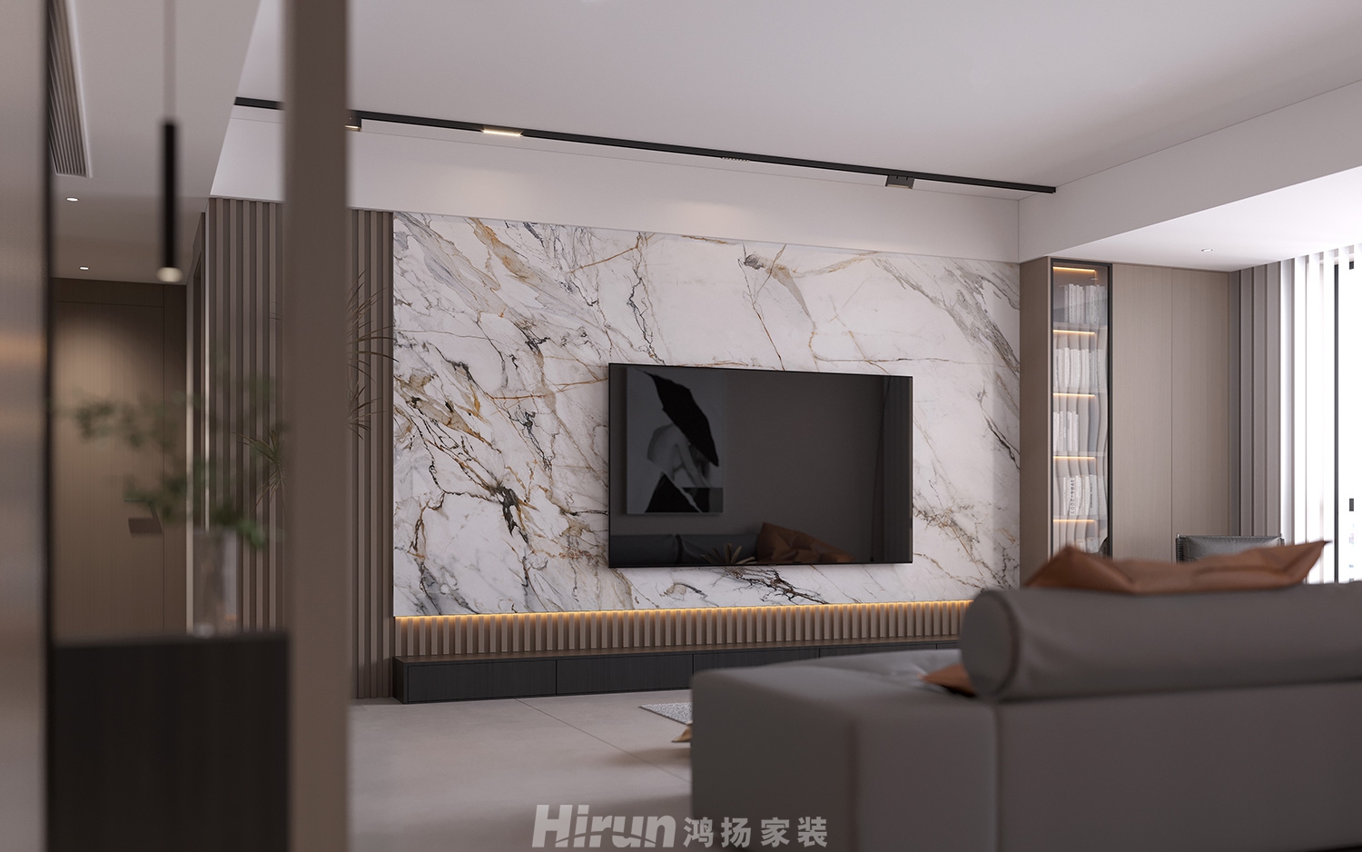 中天星耀城180㎡雅致現代大平層 裝修案例效果圖-6