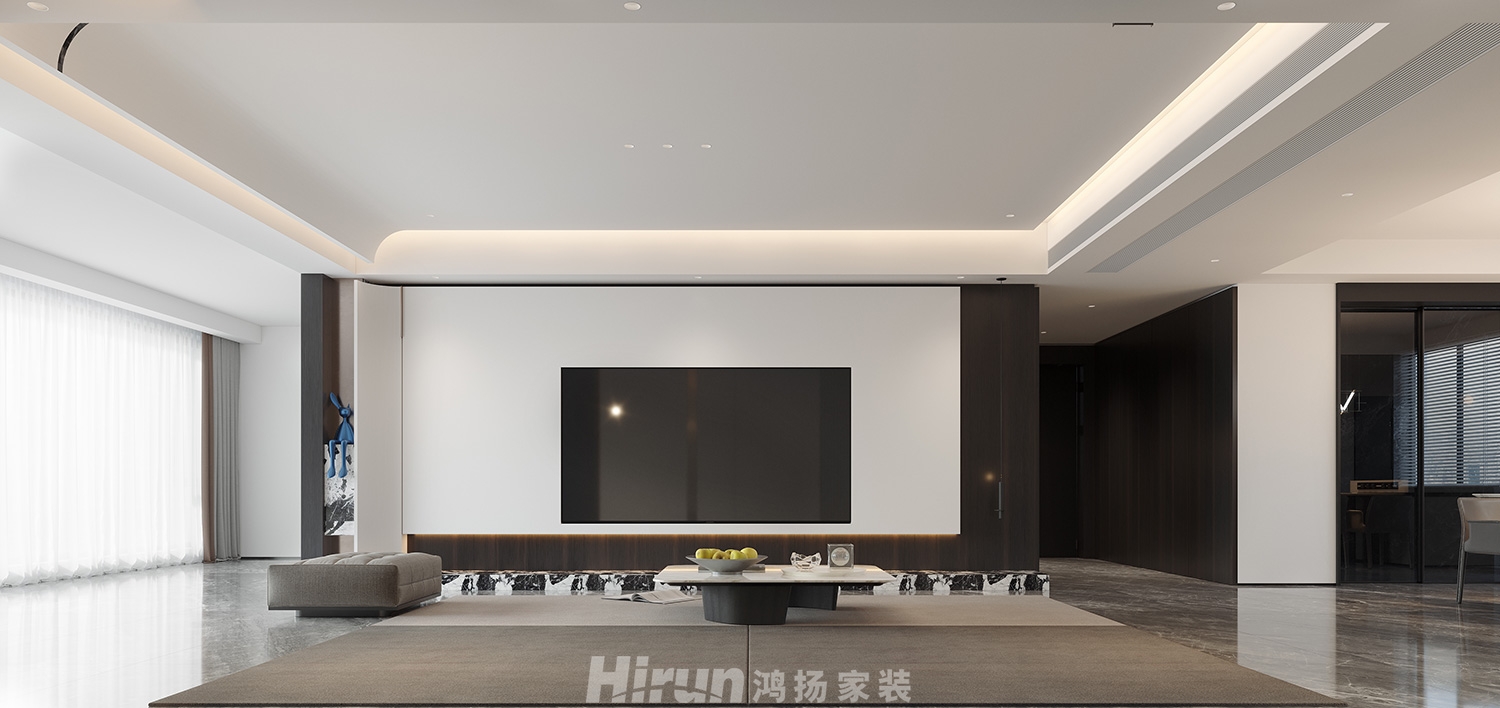 楚天御府240㎡雅致現(xiàn)代大平層 裝修案例效果圖-3