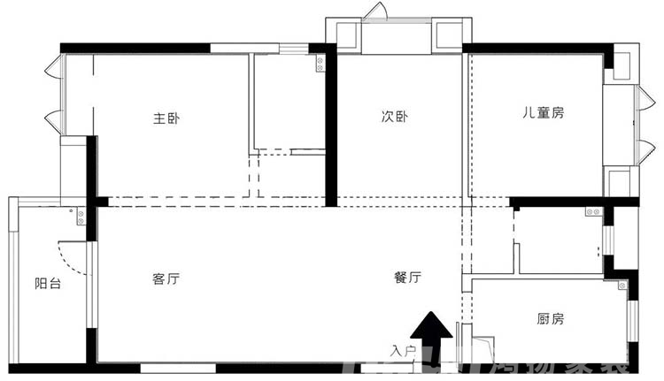 2022年房子怎么裝修好看，鴻揚家裝三居室“雅致灰調”裝修案例分享