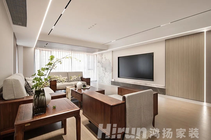 200㎡現(xiàn)代主義東方構(gòu)建丨疏影橫斜 暗香浮動月恒升