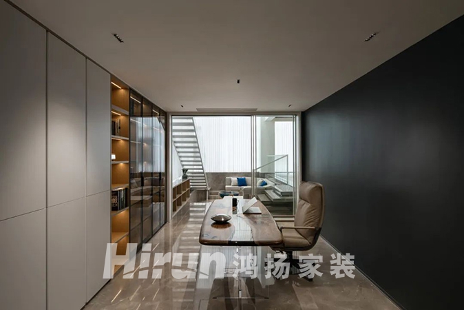 300㎡純白復式：下沉會客廳，品茗暢談，享歲月靜好